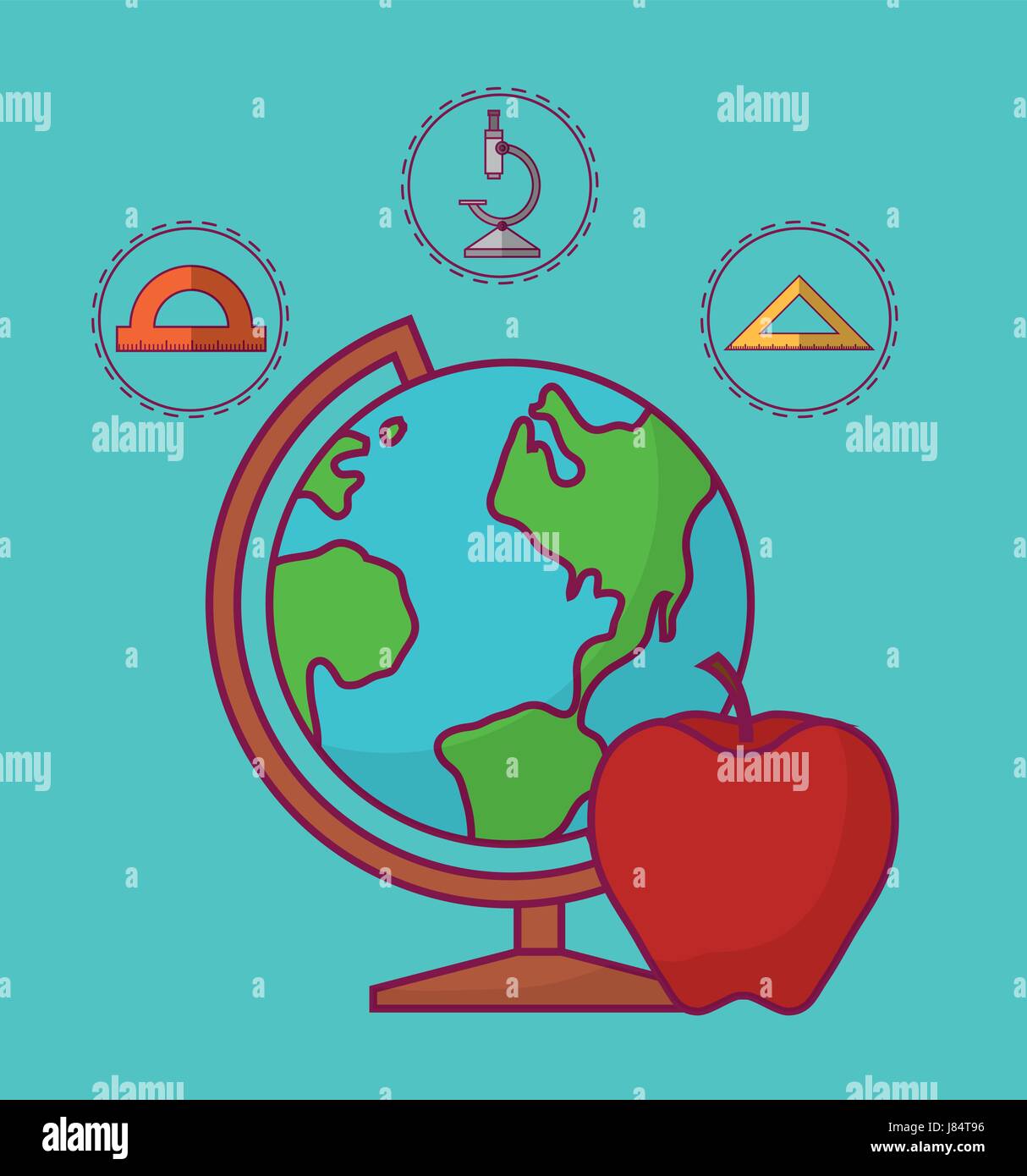 geography tool icon Stock Vector Image & Art - Alamy