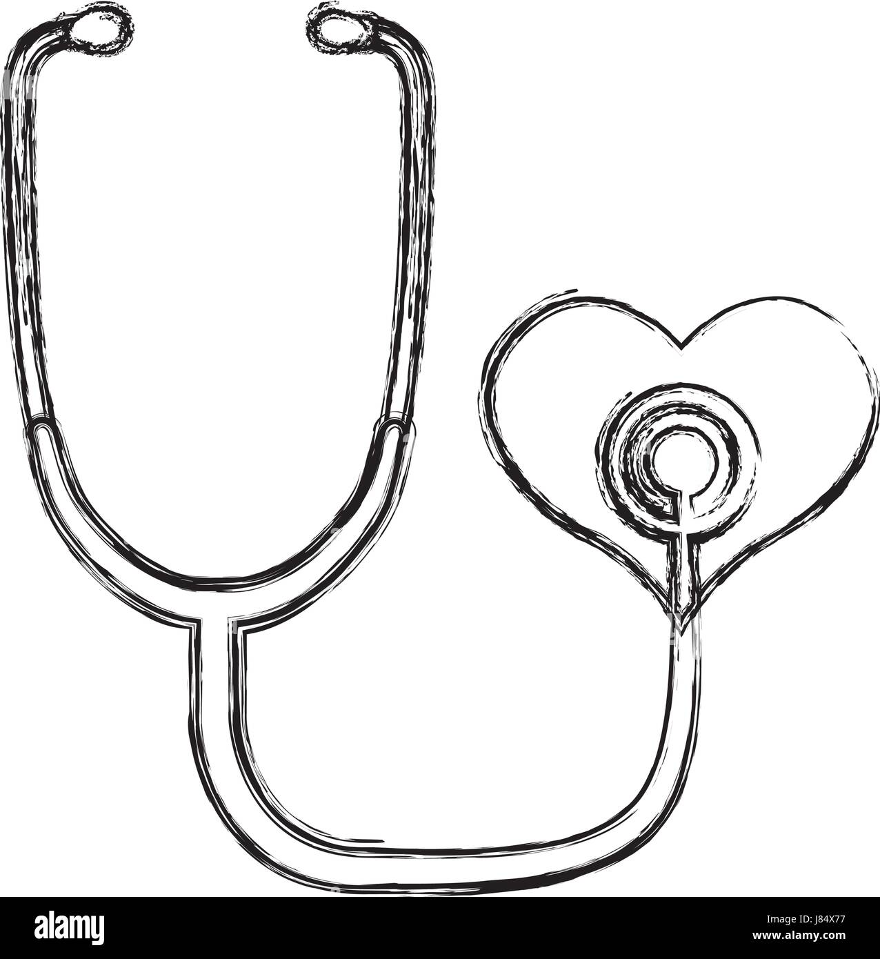 Stethoscope Heart High Resolution Stock Photography and Images Alamy