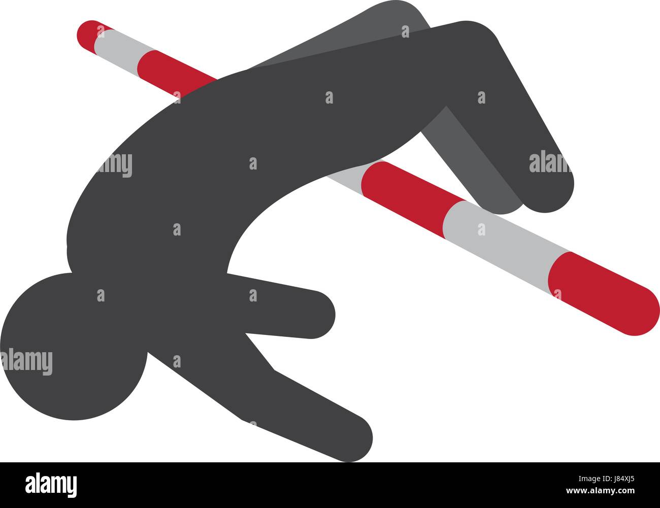 pictogram man practice pole vault sport Stock Vector Image & Art Alamy