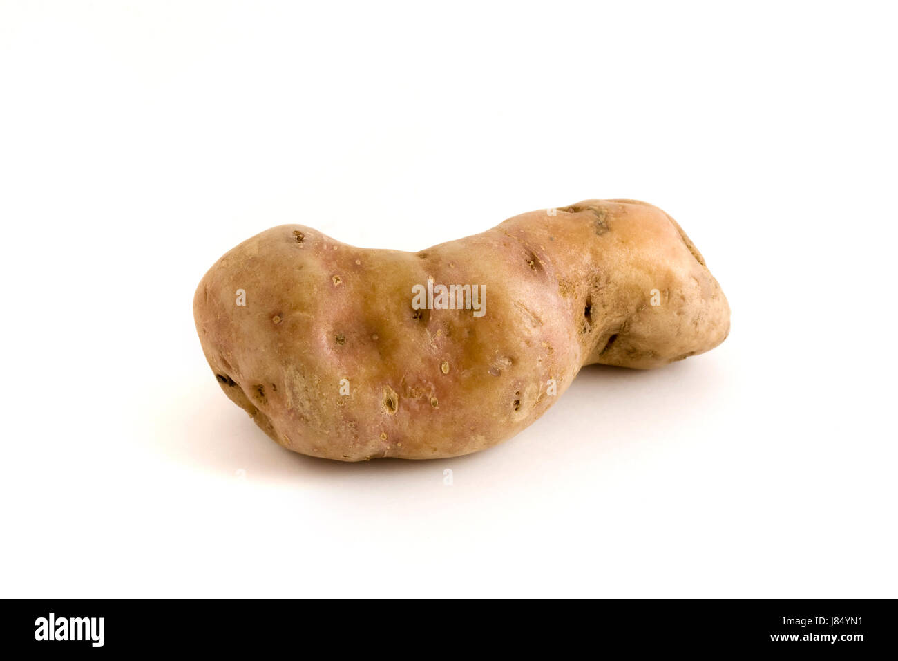 single isolated vegetable potato potatoe food aliment health isolated brown Stock Photo