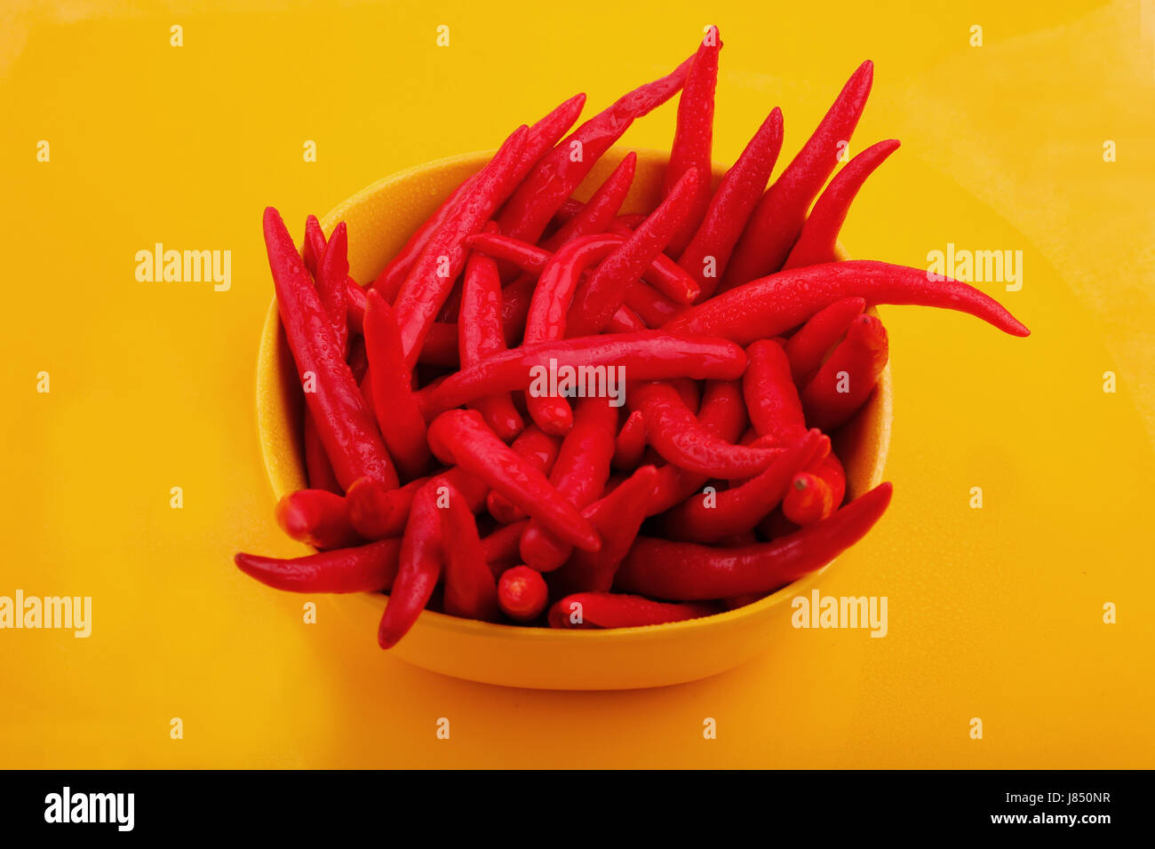 food aliment pepper arrangement spice colour closeup sassy obtrusive brash bold Stock Photo