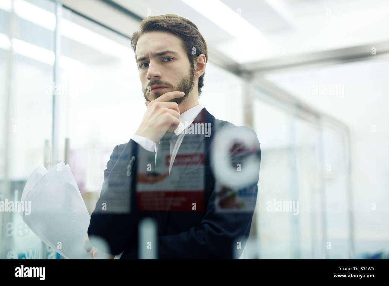 Serious agent hi-res stock photography and images - Alamy