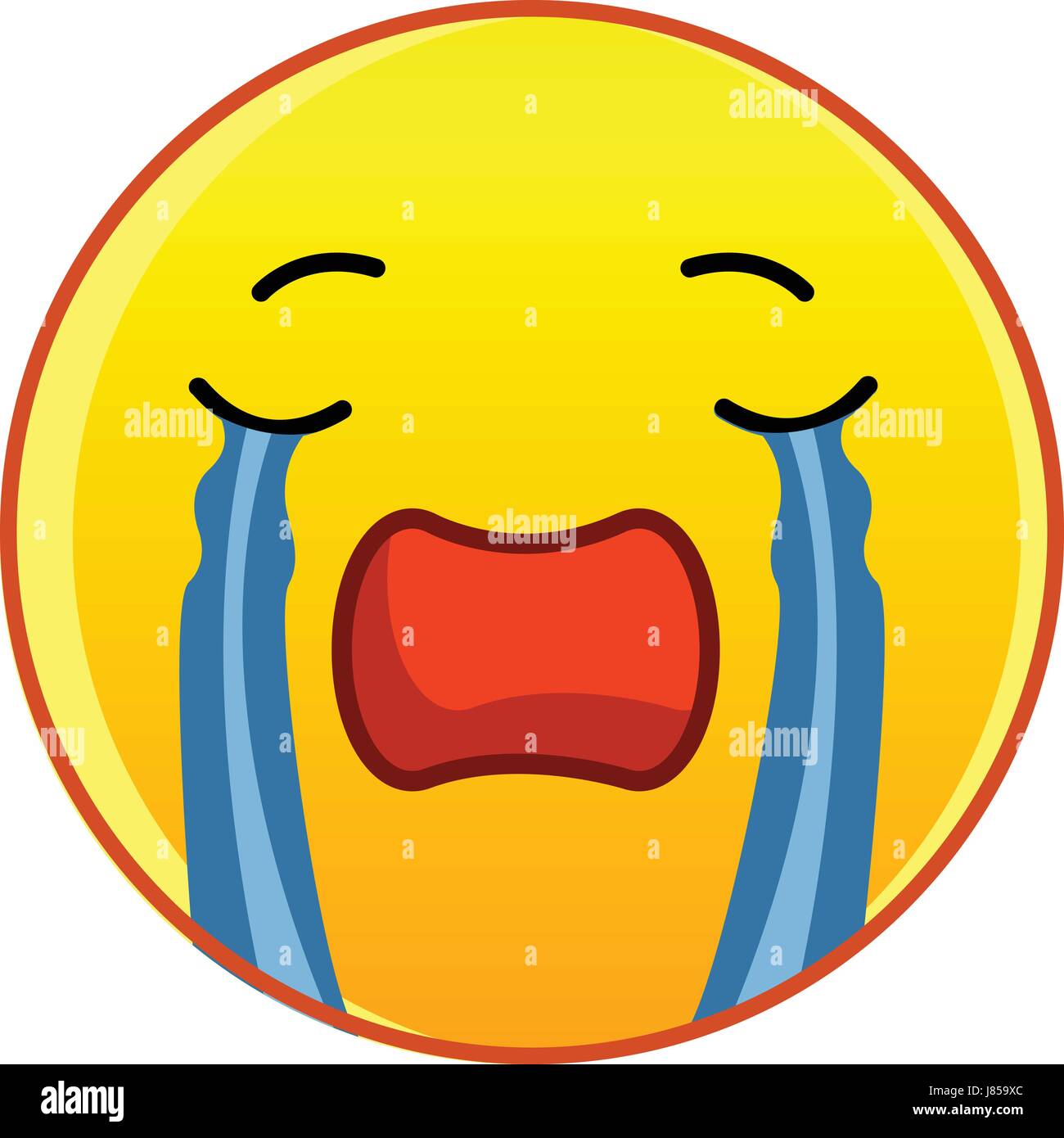 Weeping icon, cartoon style Stock Vector Image & Art - Alamy