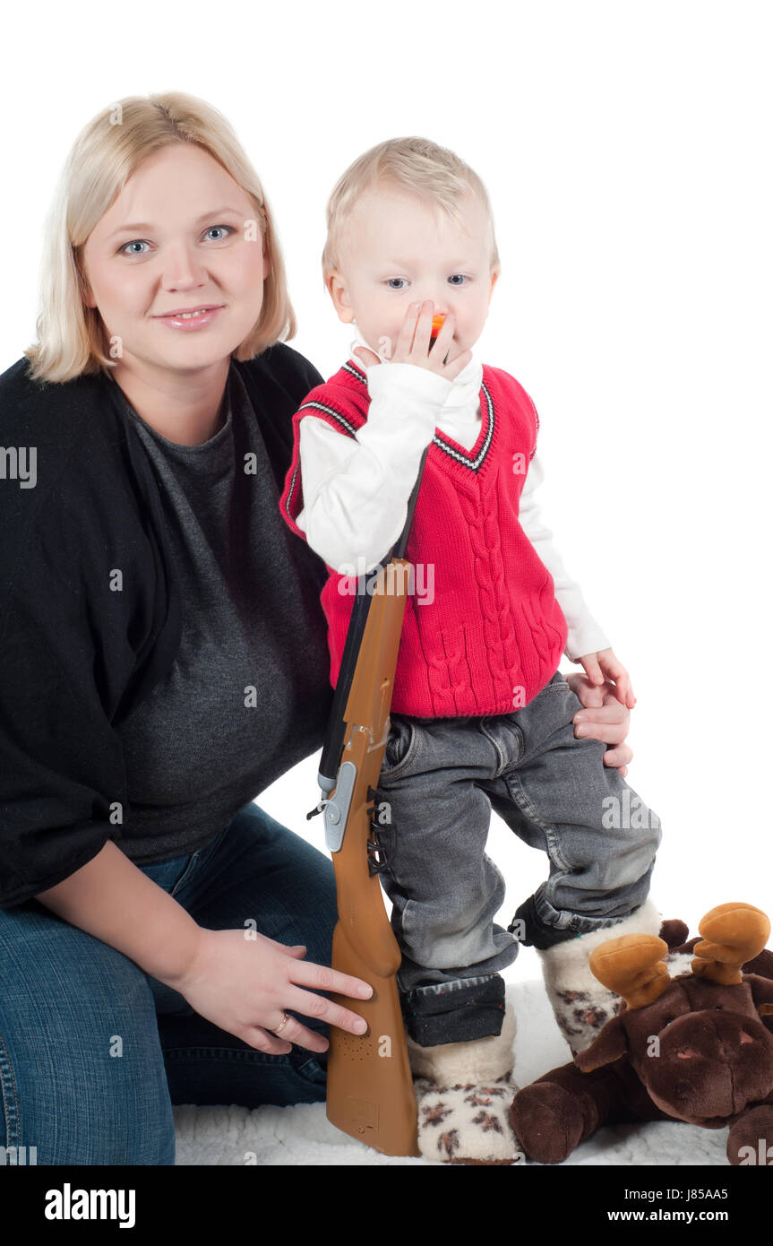Doublebarrelled gun hi-res stock photography and images - Alamy