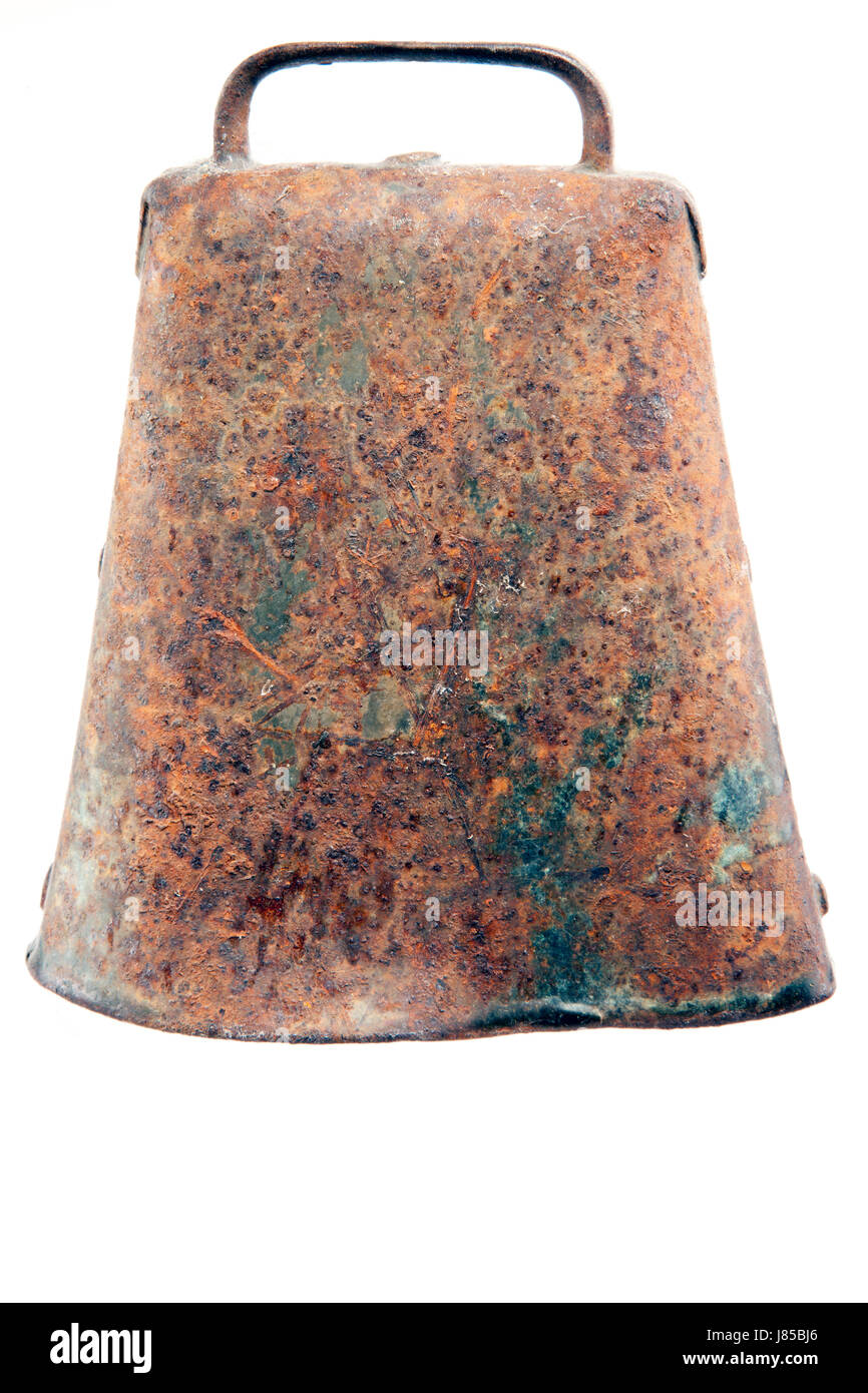 Square Rusted Cowbell Cowbell instrument hi-res stock photography and images - Alamy