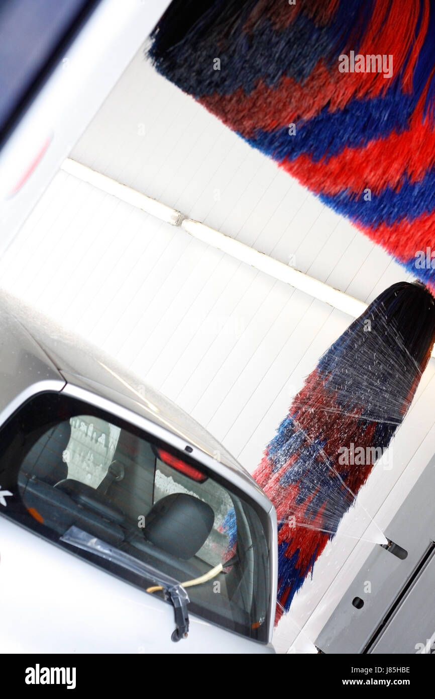 hall car automobile vehicle means of travel motor vehicle wash wet