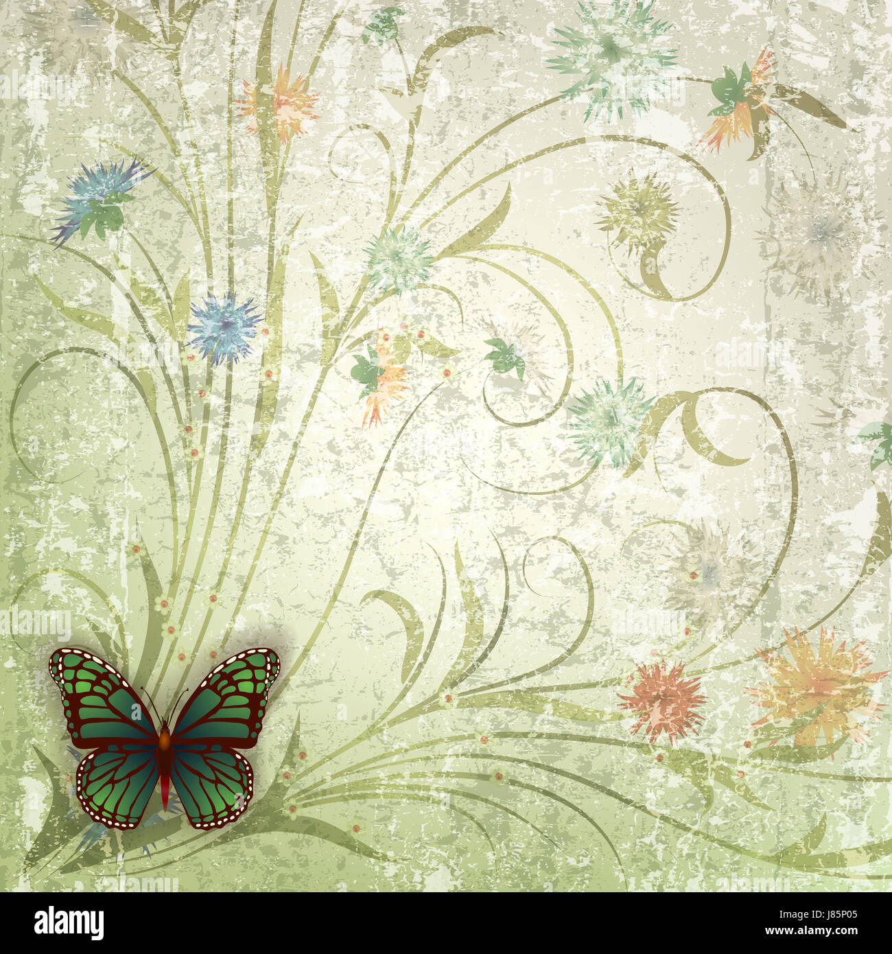 art colour model design project concept plan draft insect flower plant ...