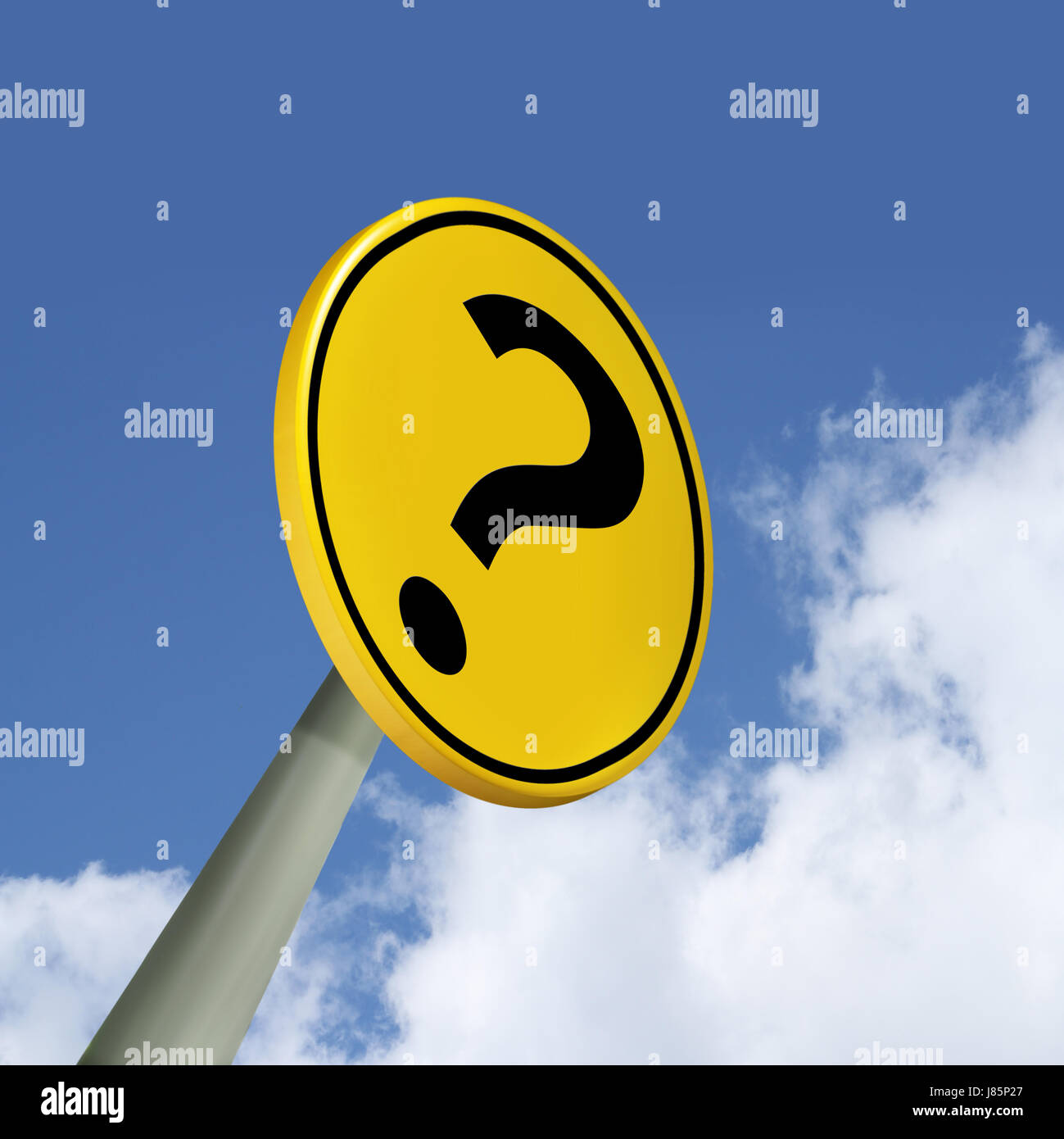 Questioni Sign Highway sign question mark hi-res stock photography and images - Alamy