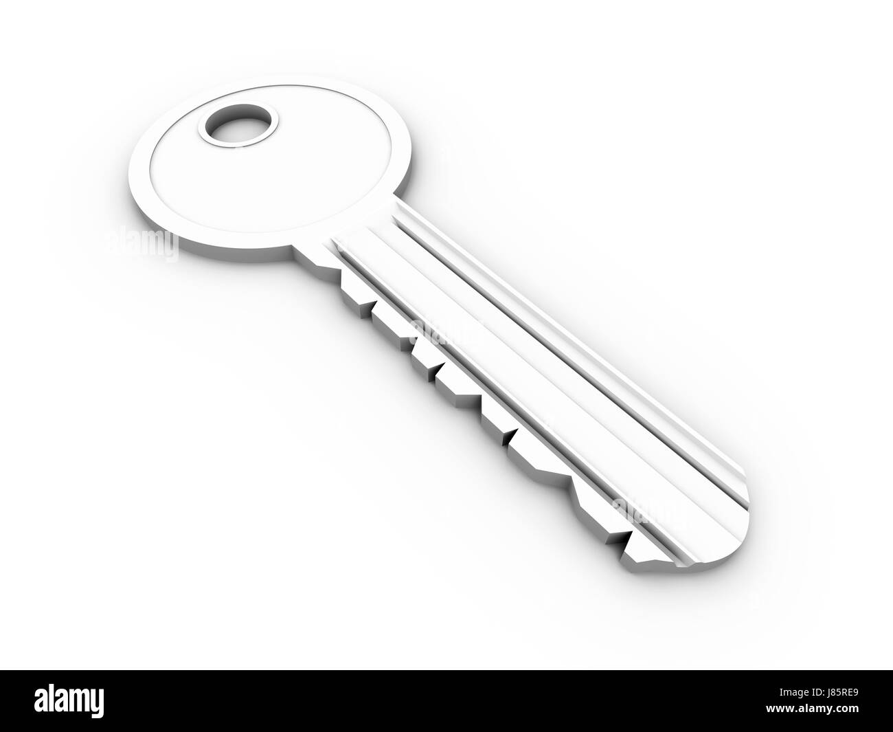 isolated graphic illustration unlock digital key solution cut out ...