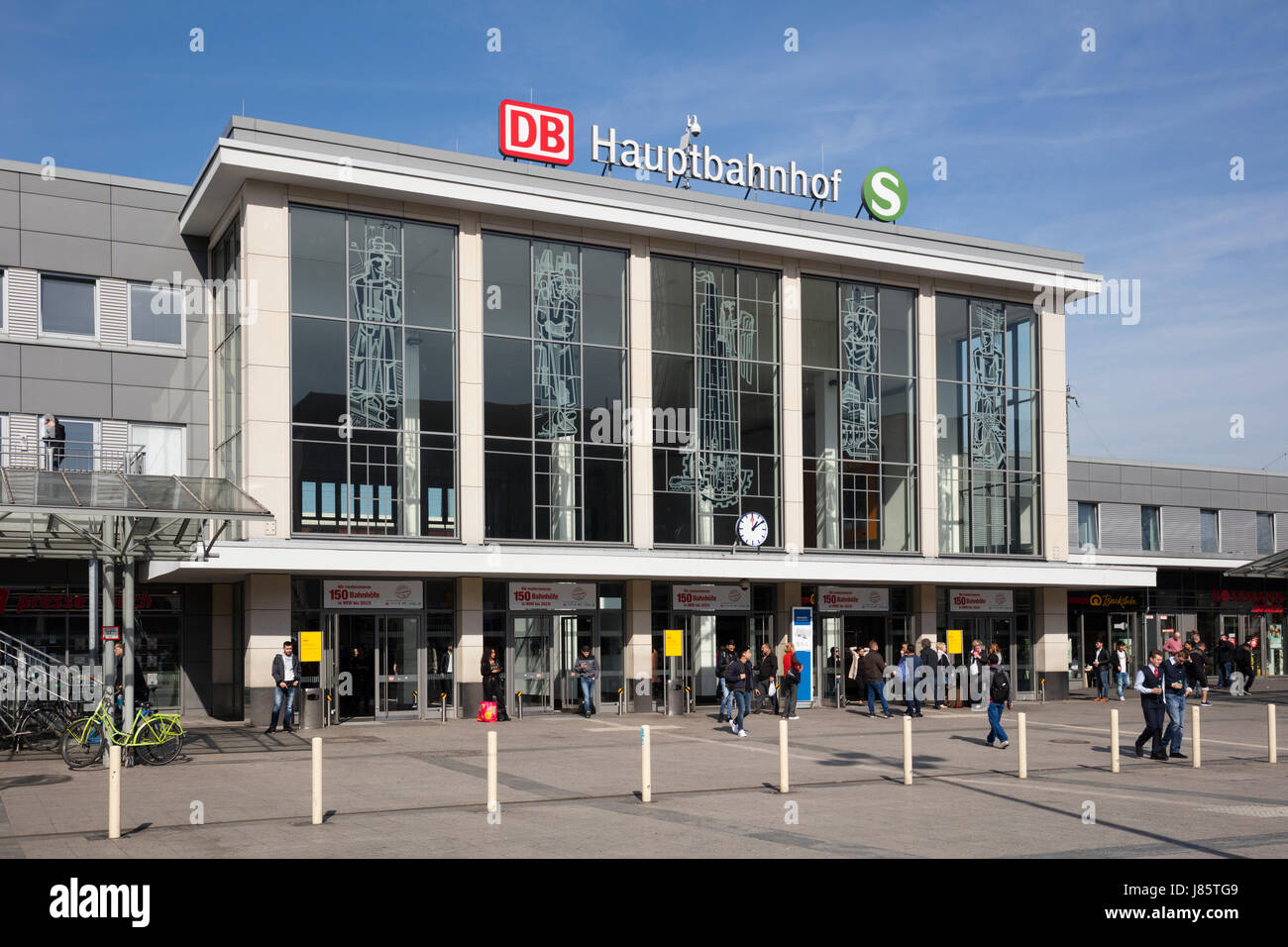 Central Station, Dortmund, Ruhr Area, North Rhine-Westphalia, Germany Stock Photo