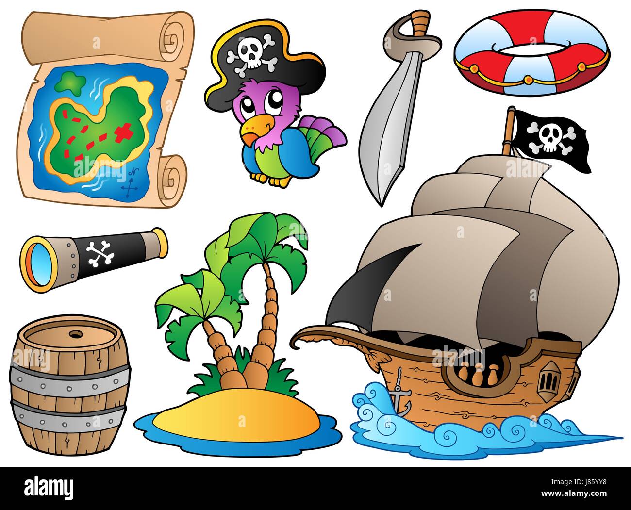 Предметы пиратов