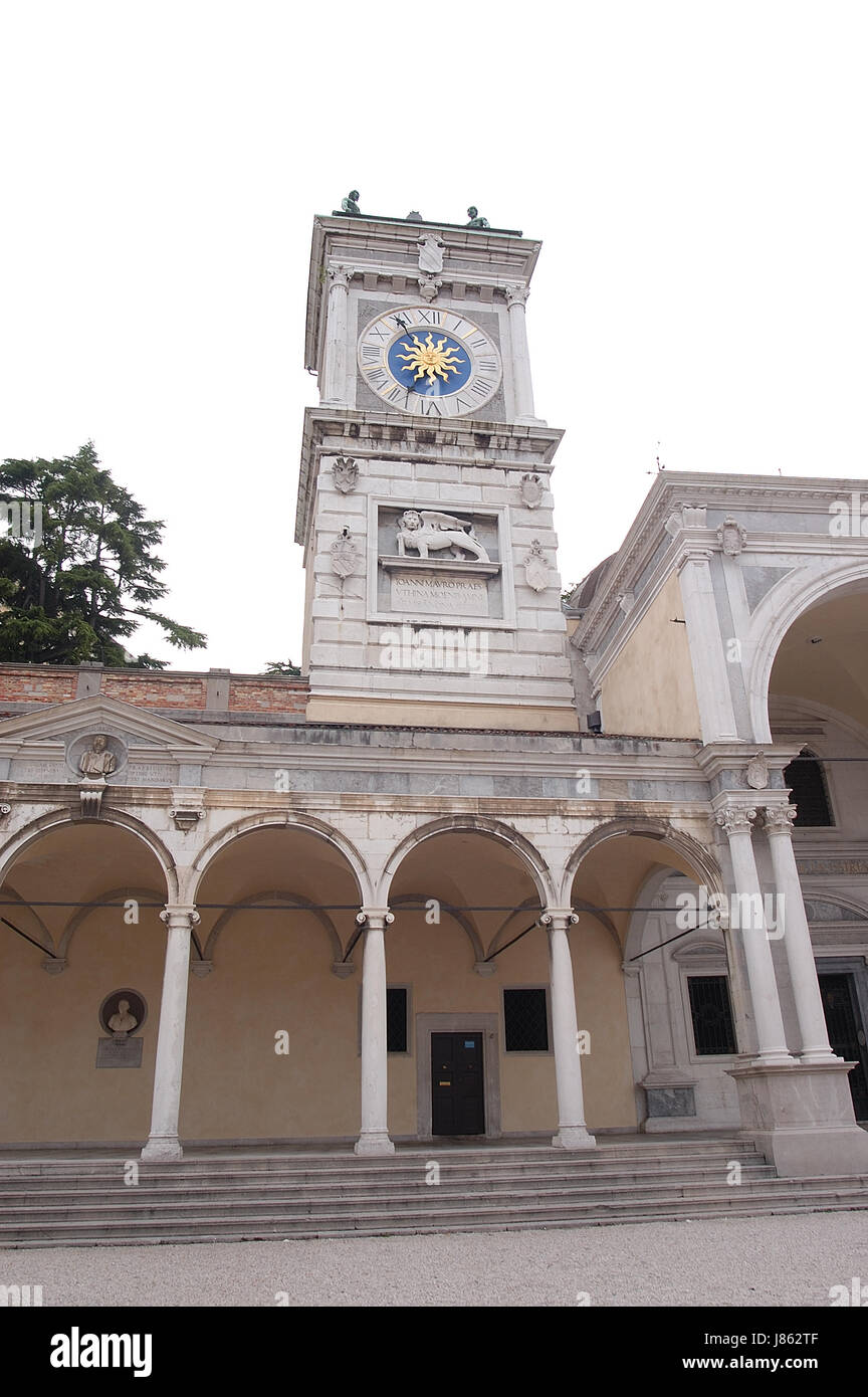 piazza italy tower art sights old town clock sightseeing square worth ...