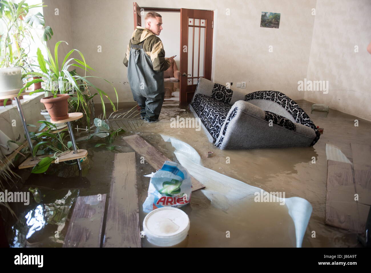 Stavropol Territory Russia 26th May 2017 A Chair