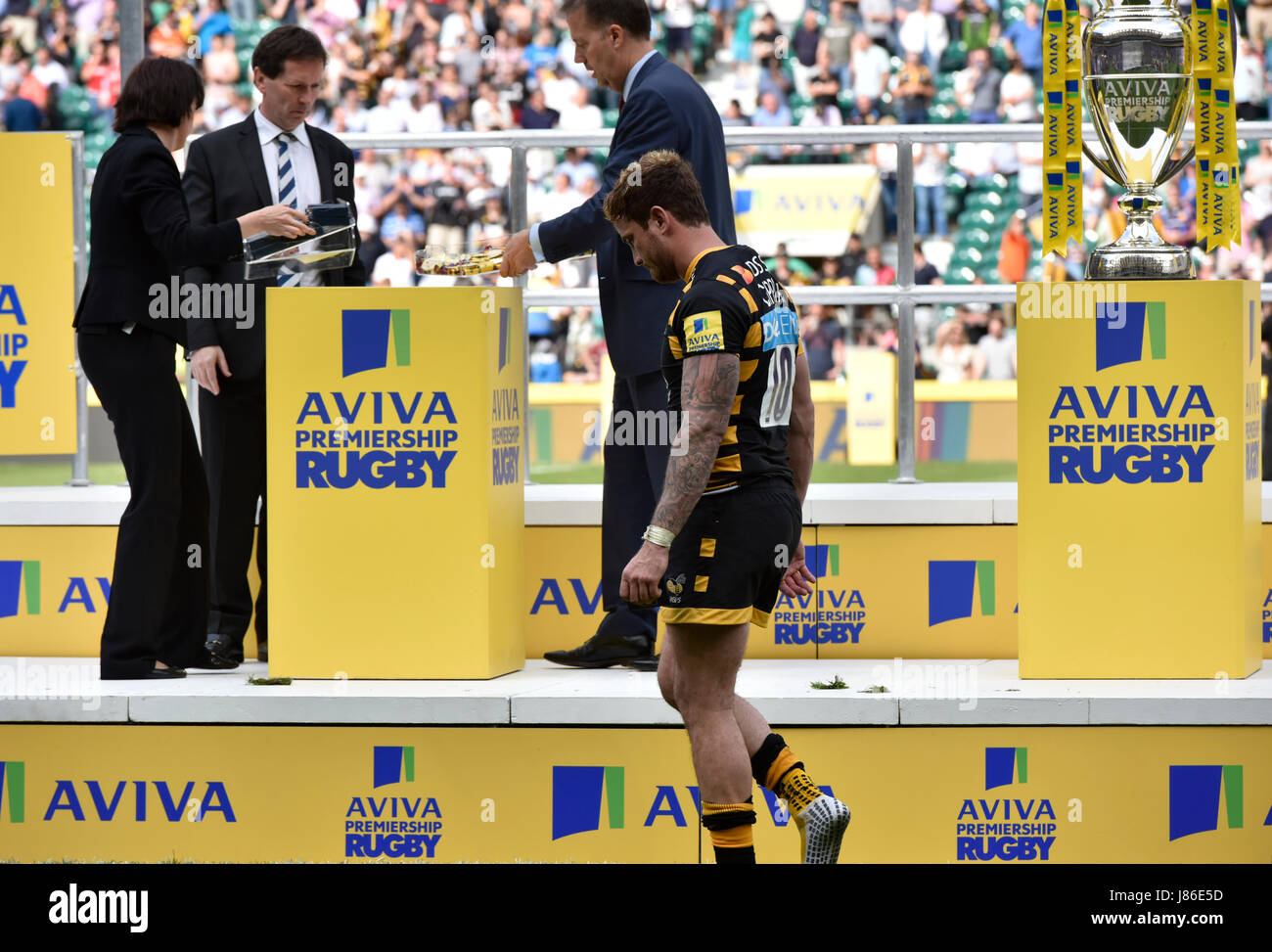 London, England. 27th May, 2017.  during 2017 Aviva Premiership Rugby Final Wasps v Exeter Chiefs at Twickenham Stadium Credit: Taka Wu/Alamy Live News Stock Photo