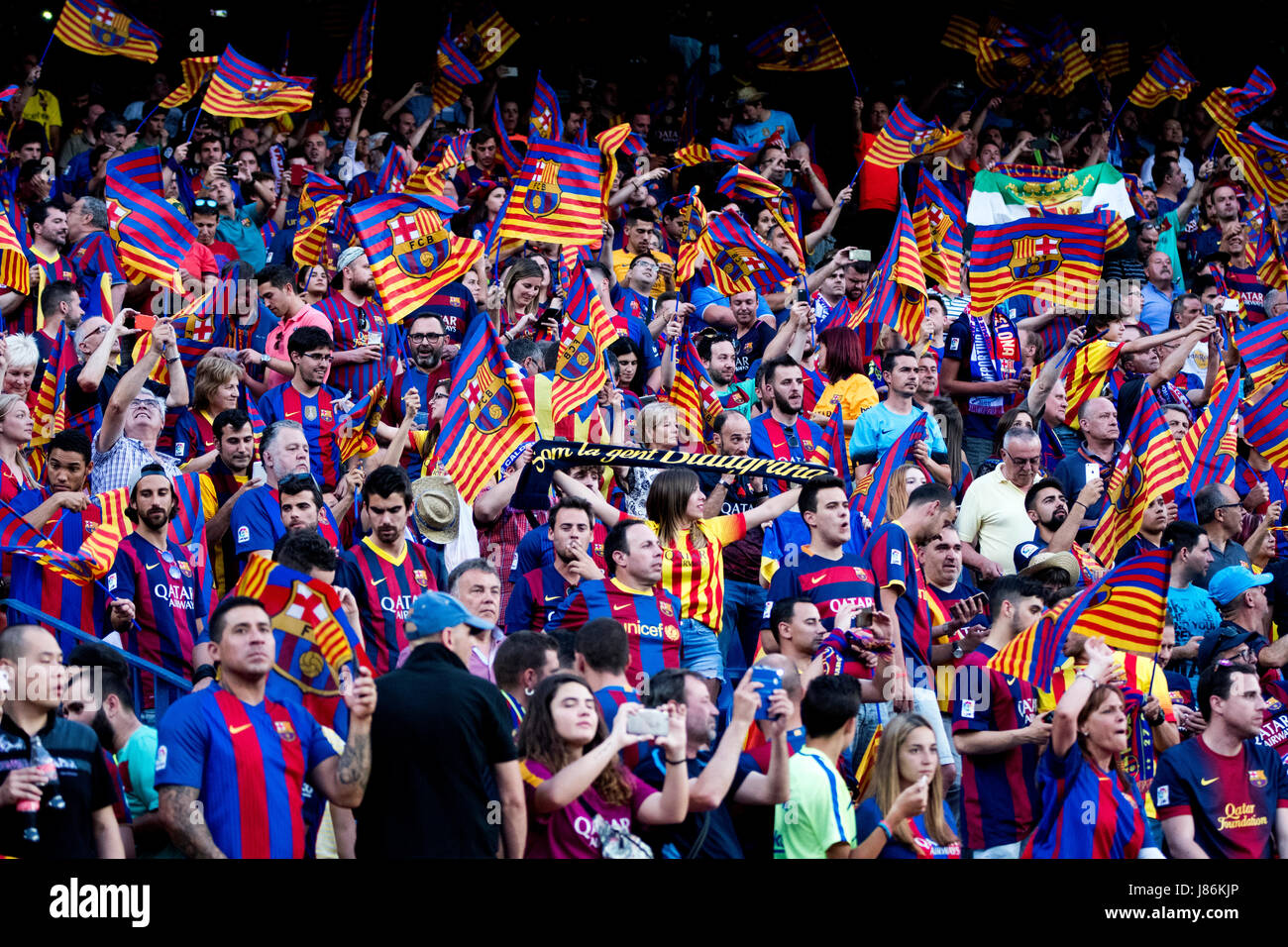 Fc Barcelona Fan High Resolution Stock Photography And Images Alamy
