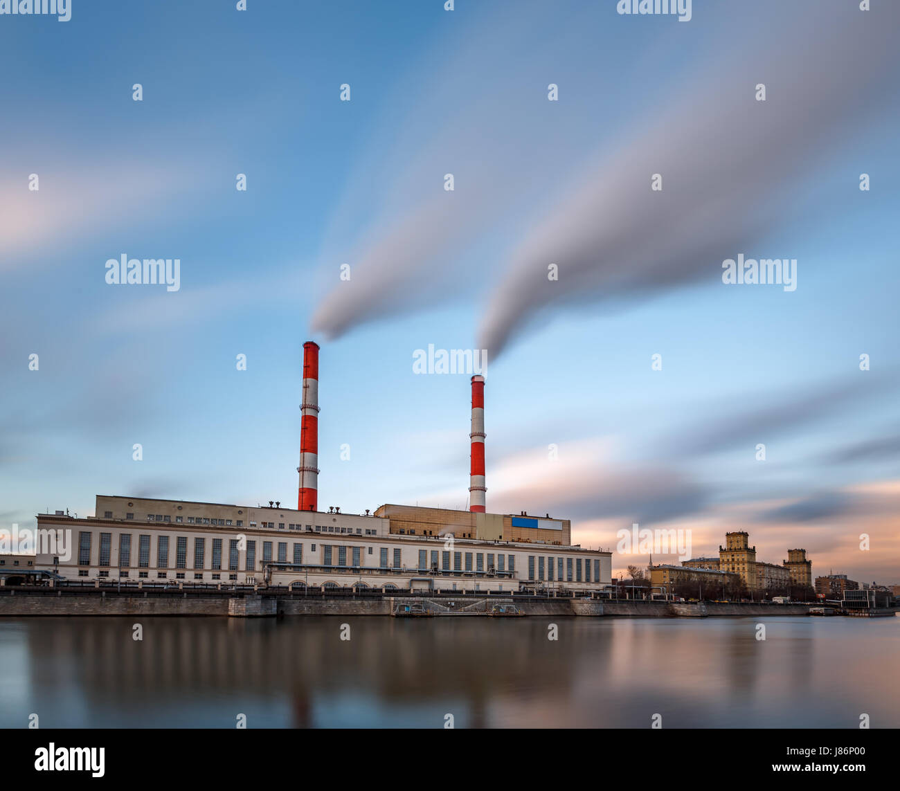Moscow power plant hires stock photography and images Alamy
