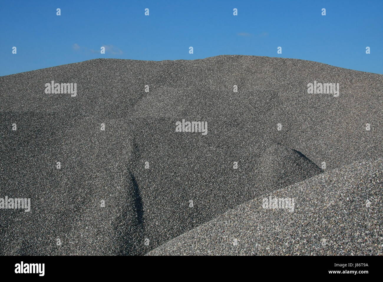 gravel pebbles stones gravel pebbles stones kieshalde kieshaufen kieshalde Stock Photo