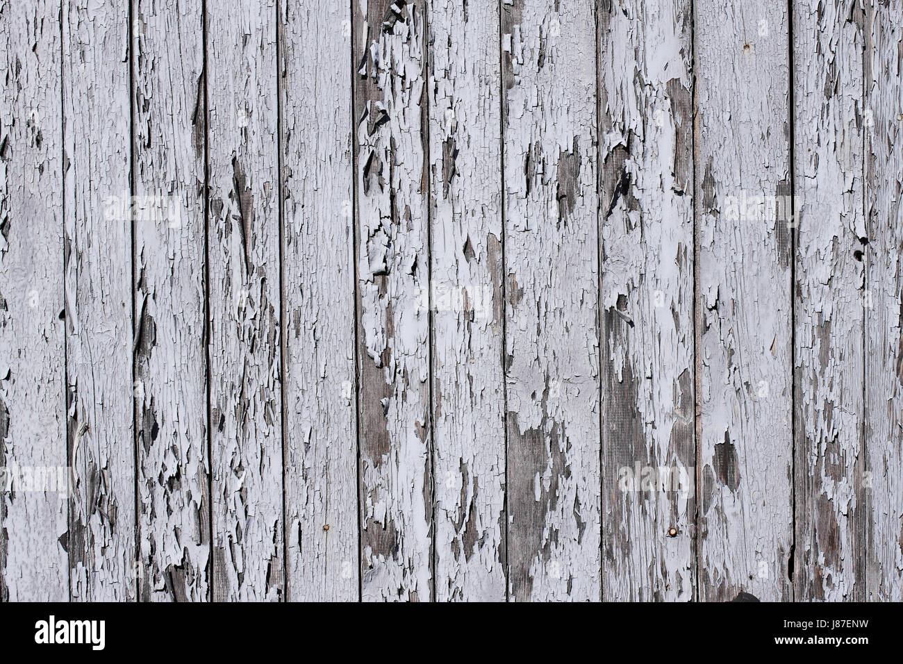 texture - wooden wall with old paint Stock Photo