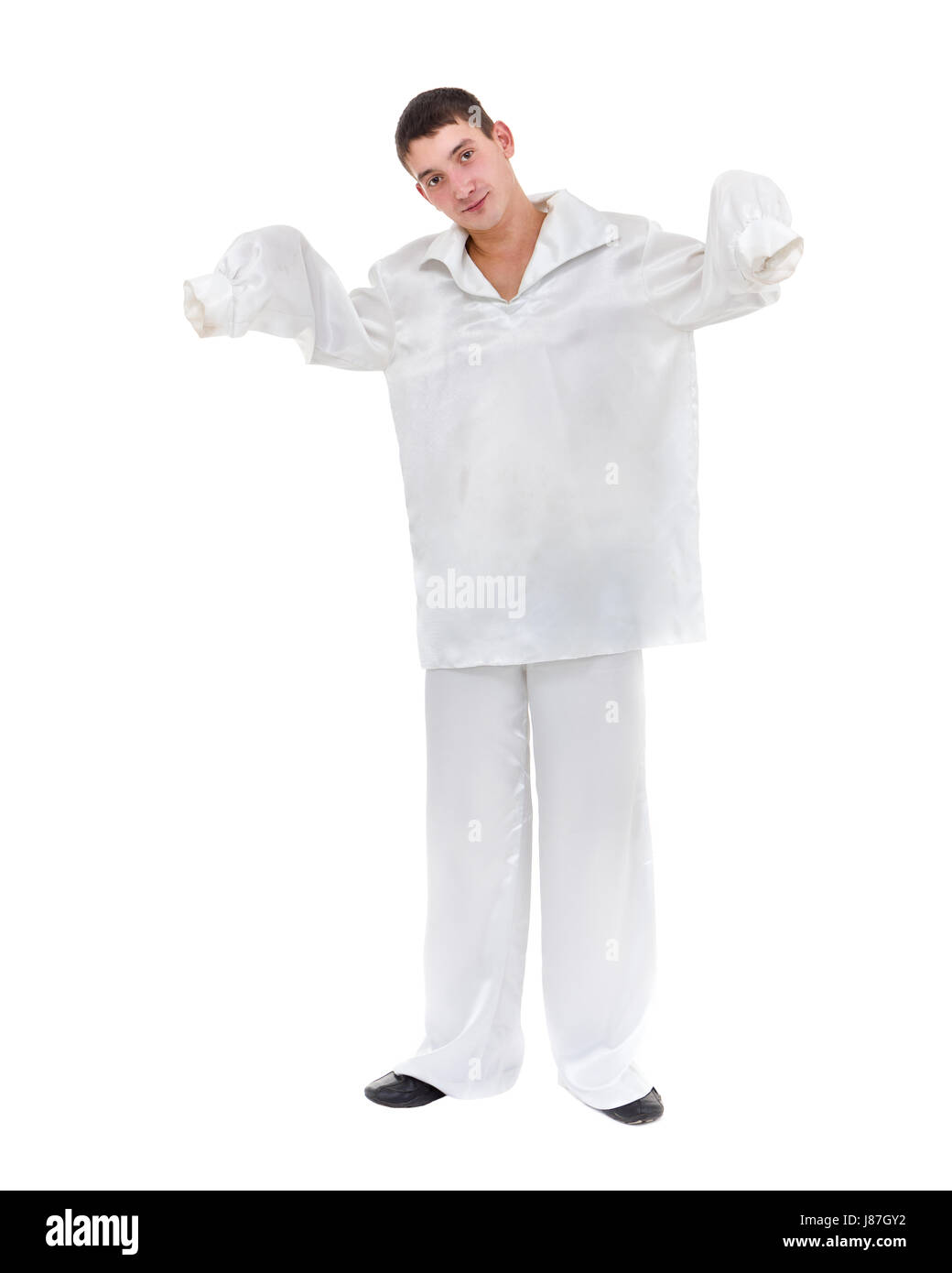 Pierrot costume Cut Out Stock Images & Pictures - Alamy