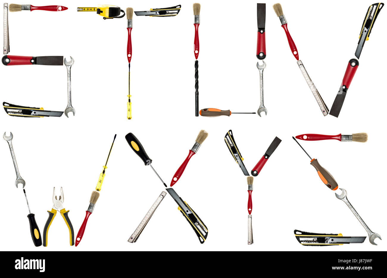 Screwdriver Lettering repair, letters, steel, screwdriver, stainless, cassette, tape, sound ...