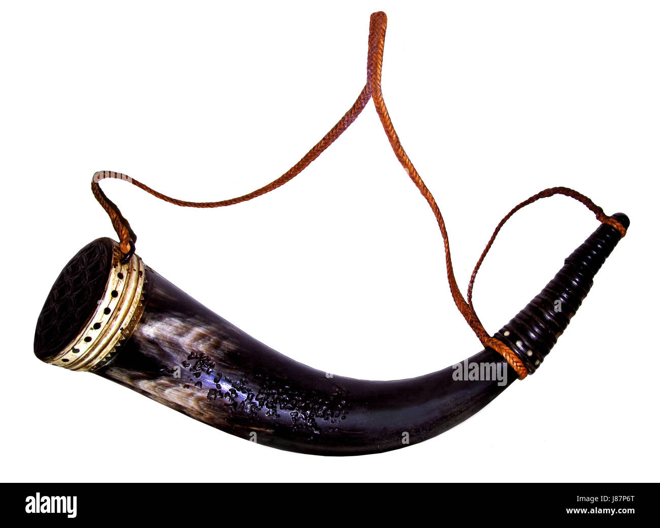 tools, animal, horn, powder, gun, firearm, century, gunpowder, tools, isolated Stock Photo Alamy