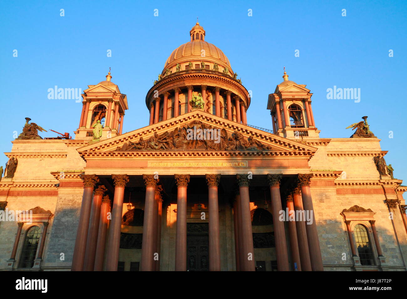 the st. isaac's cathedral Stock Photo