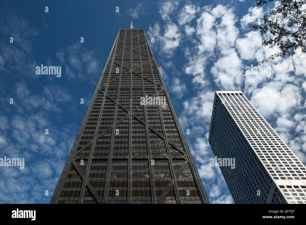 Scenic view of Chicago Urban  USA Stock Photo