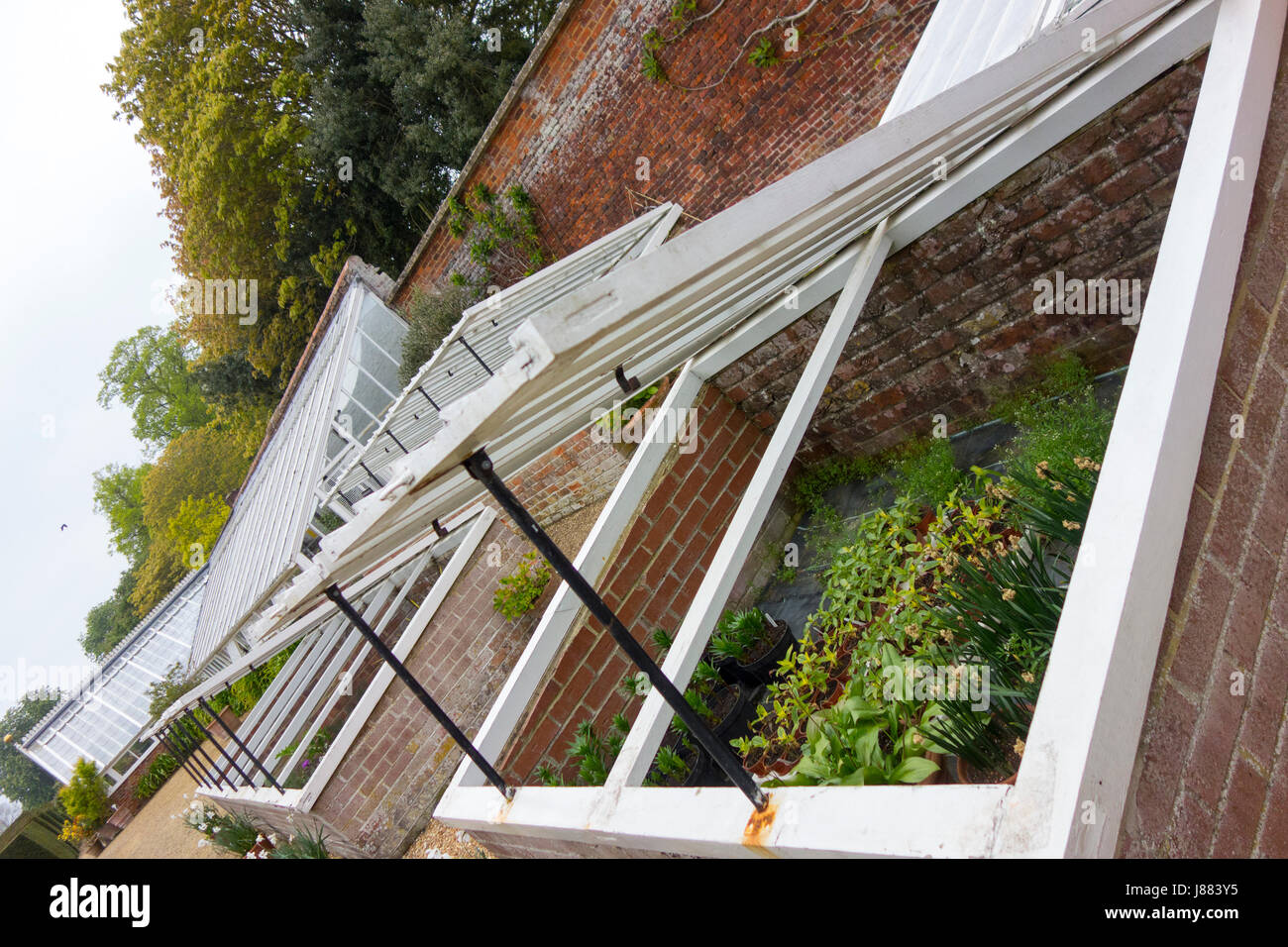 cold frame Stock Photo