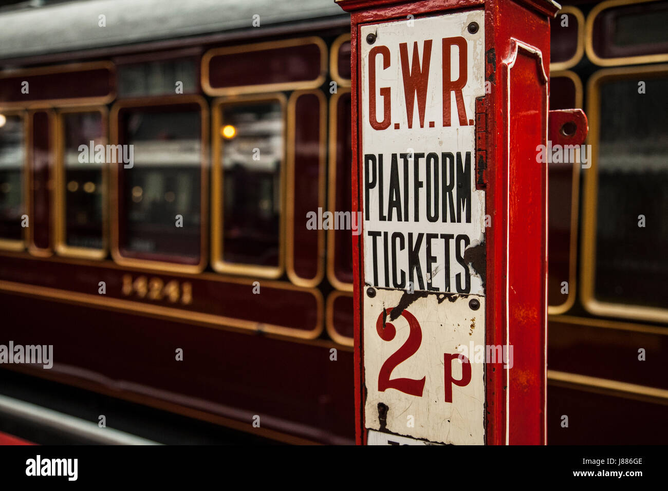 Old fashioned train ticket hi-res stock photography and images - Alamy