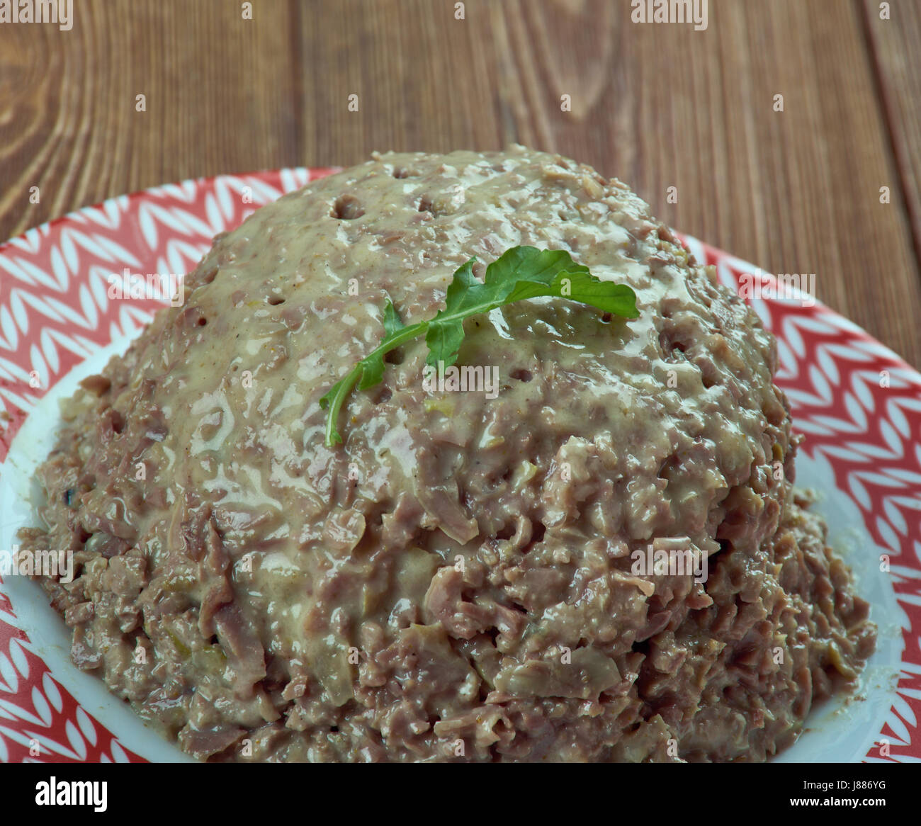 Pate with chicken liver, giblets Stock Photo Alamy
