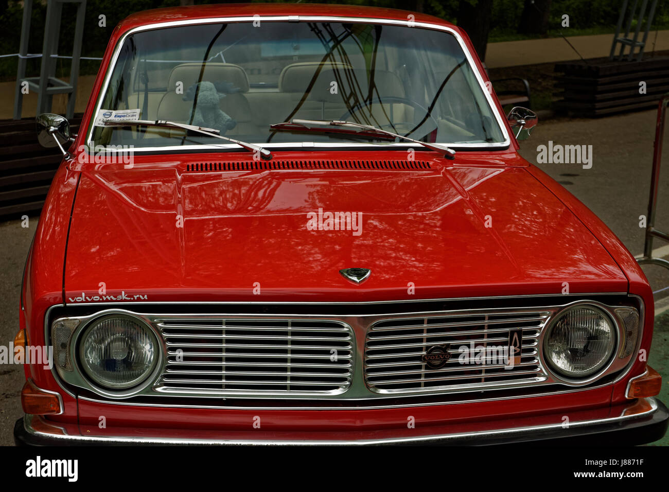 Photo Volvo 142, year 1969, Classic Cars Stock Photo