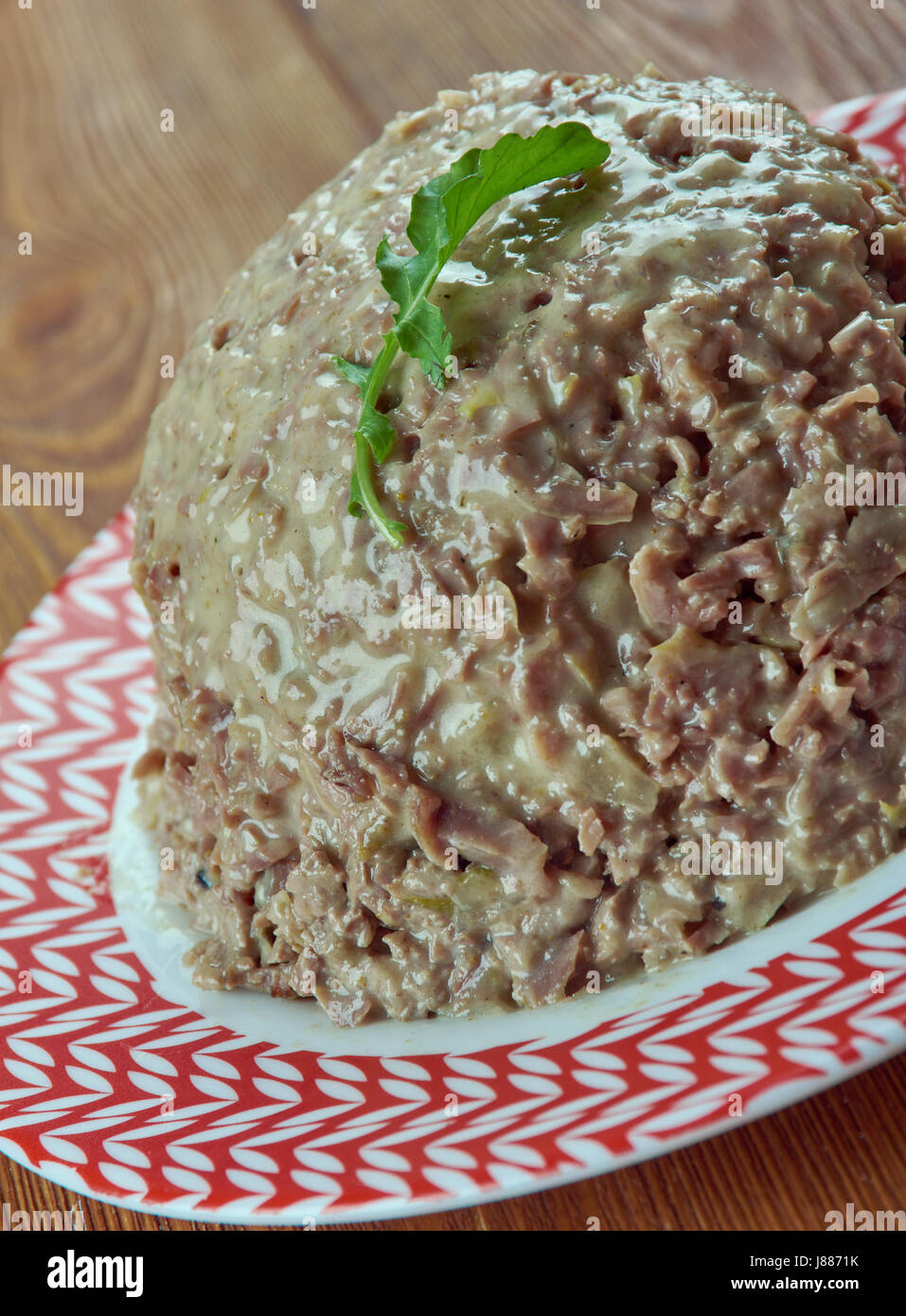 Pate with chicken liver, giblets Stock Photo Alamy