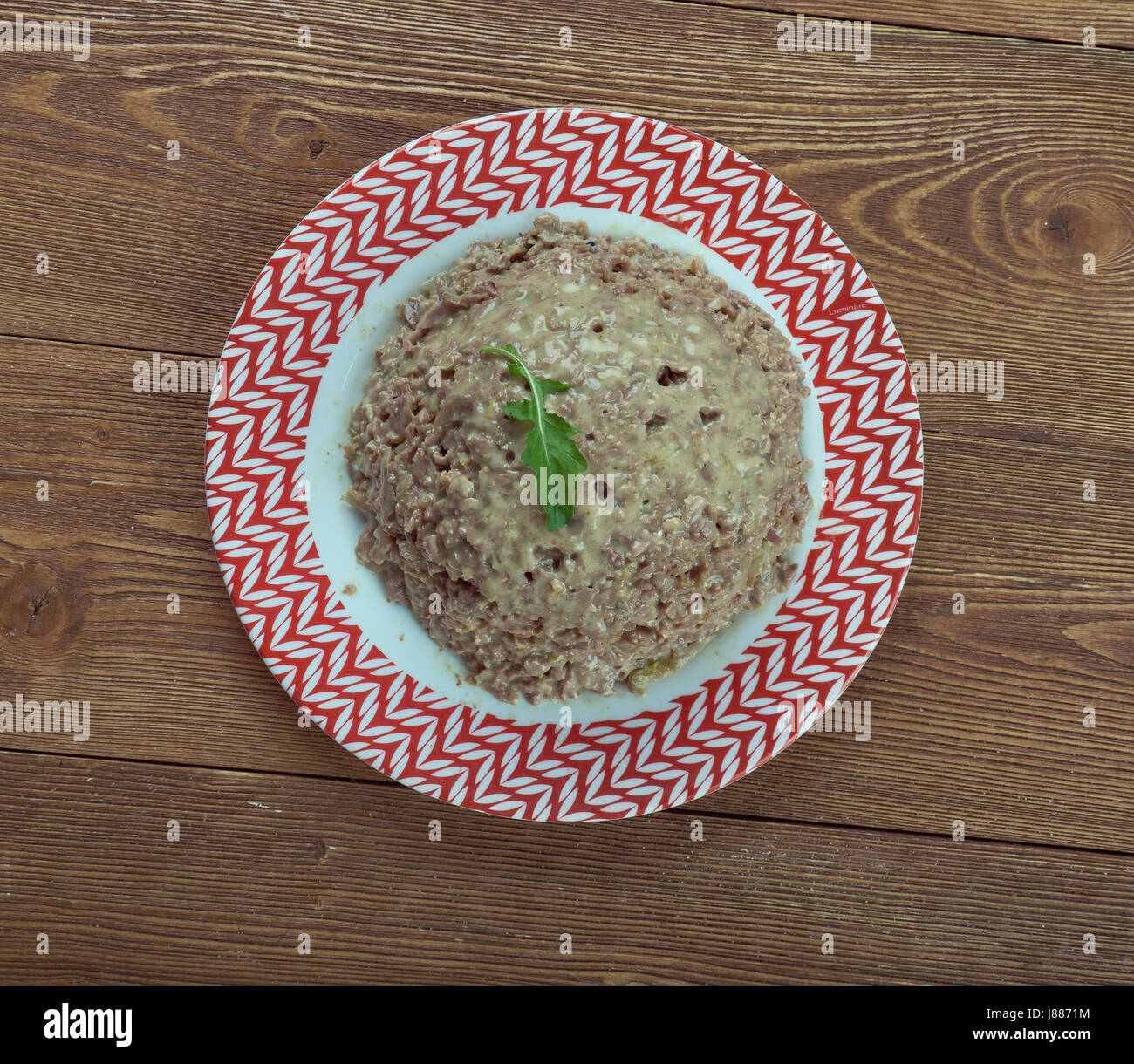 Pate with chicken liver, giblets Stock Photo Alamy