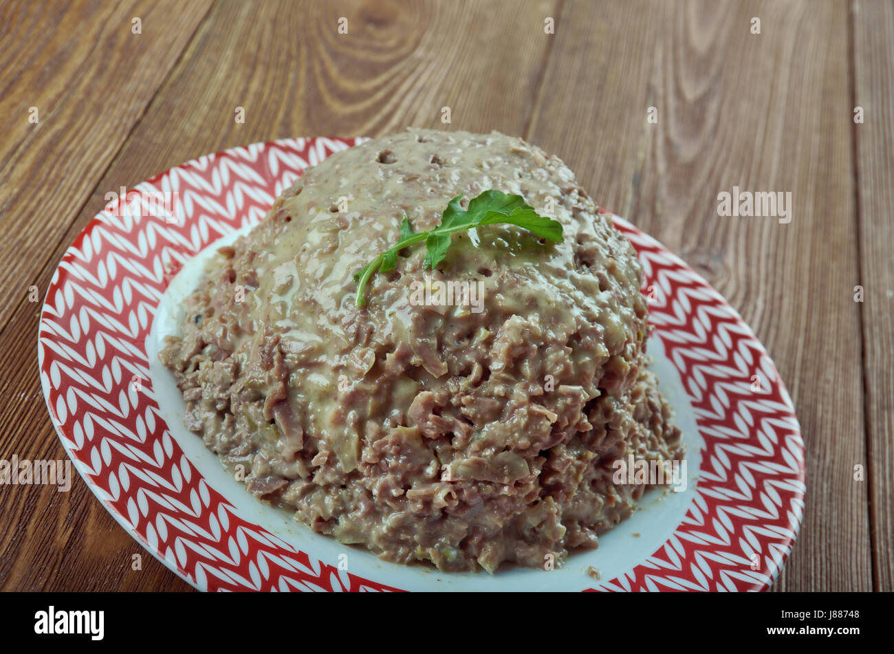 Pate with chicken liver, giblets Stock Photo Alamy