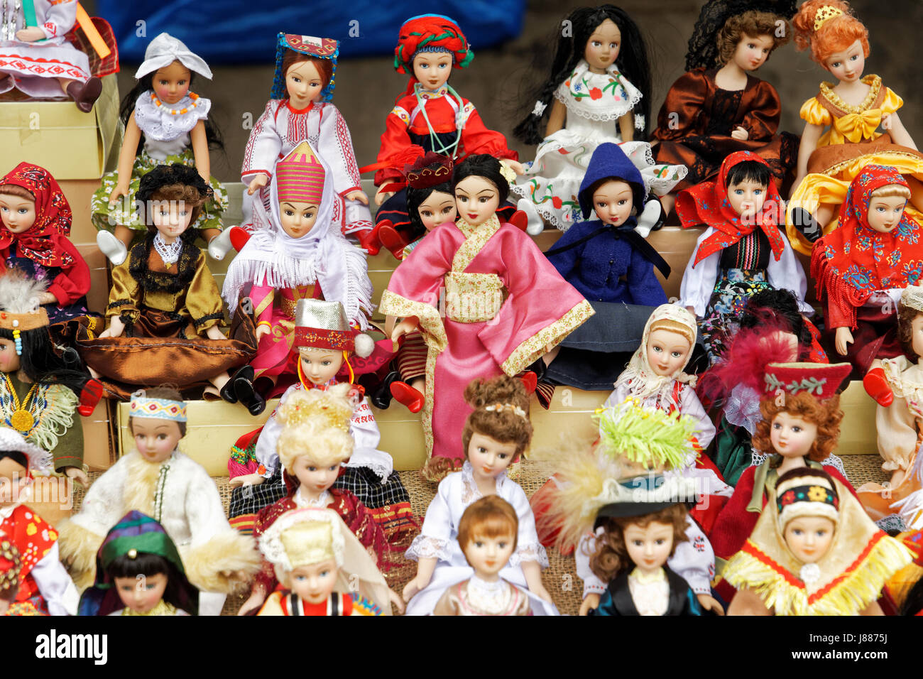 Dolls in ethnic costumes hires stock photography and images Alamy