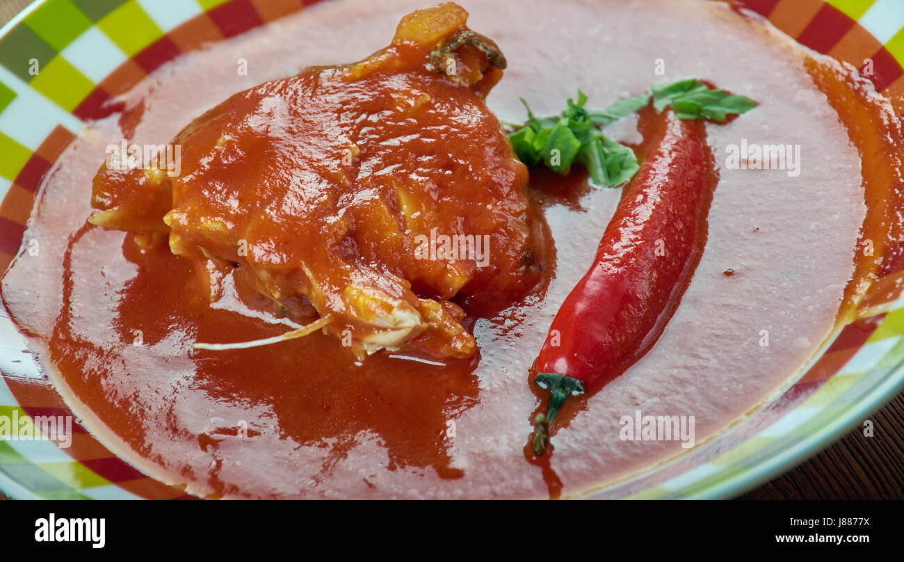 Ayila Meen Kulambu Mackerel Fish Curry, Kerala Style Stock Photo Alamy
