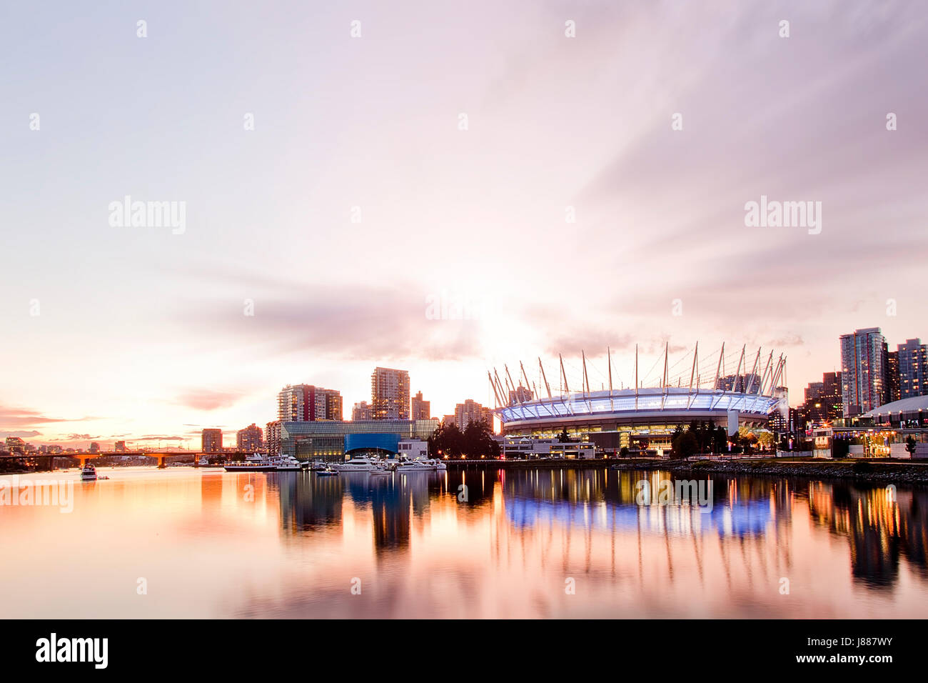 False Creek Vancouver Stock Photo - Alamy