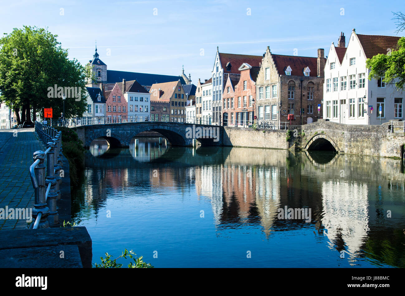 Bruges West Flanders Belgium Stock Photo