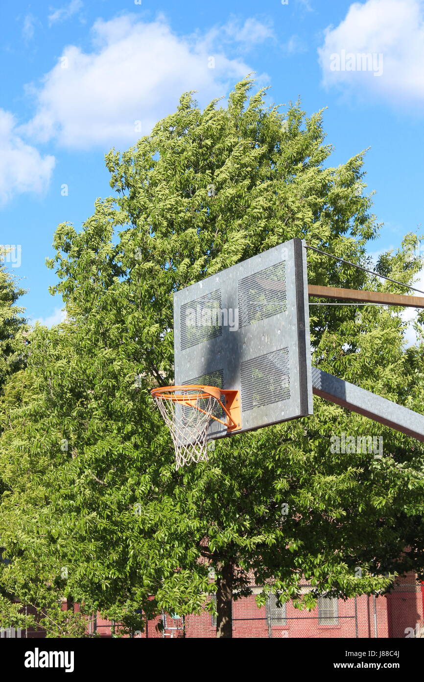 Basketball goals Stock Photo Alamy