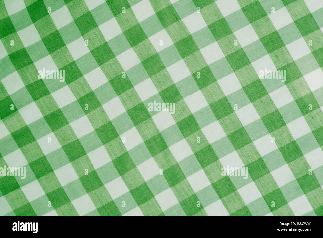 green checkered tablecloth background texture Stock Photo Alamy