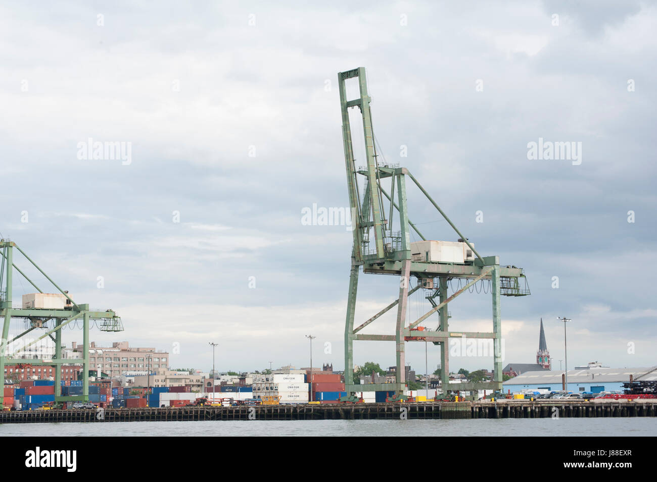 A shipping terminal in Red Hook, Brooklyn is the last commercial