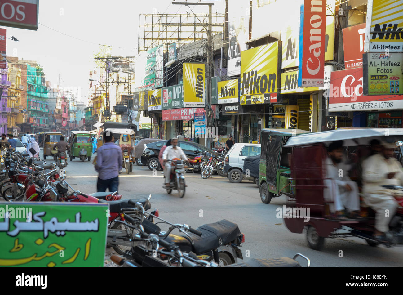 Lahore City, Camera Market, Lahore, Pakistan Stock Photo Alamy