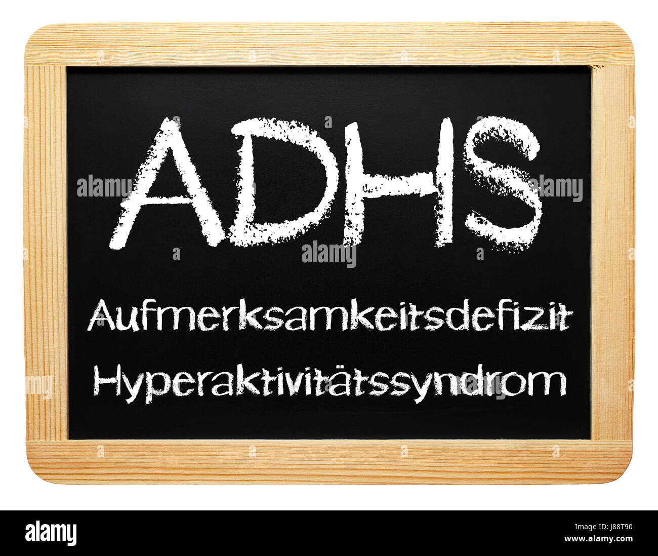 adhd - attention deficit hyperactivity disorder Stock Photo