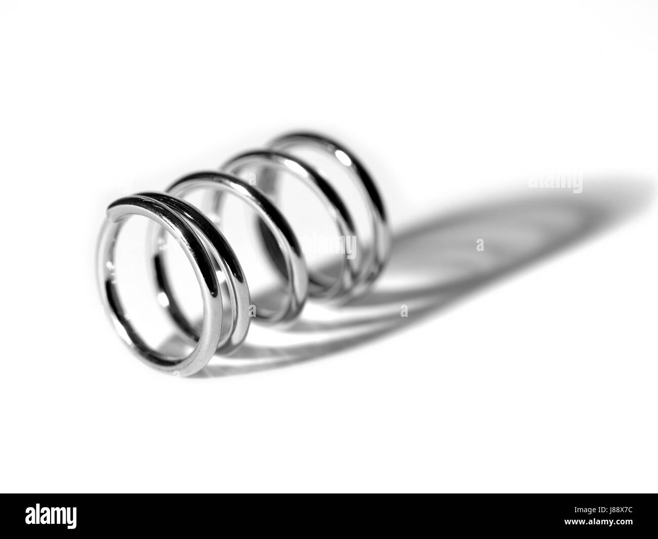 close, tool, component, isolated, industrial, hardware, iron, spring, bouncing, Stock Photo