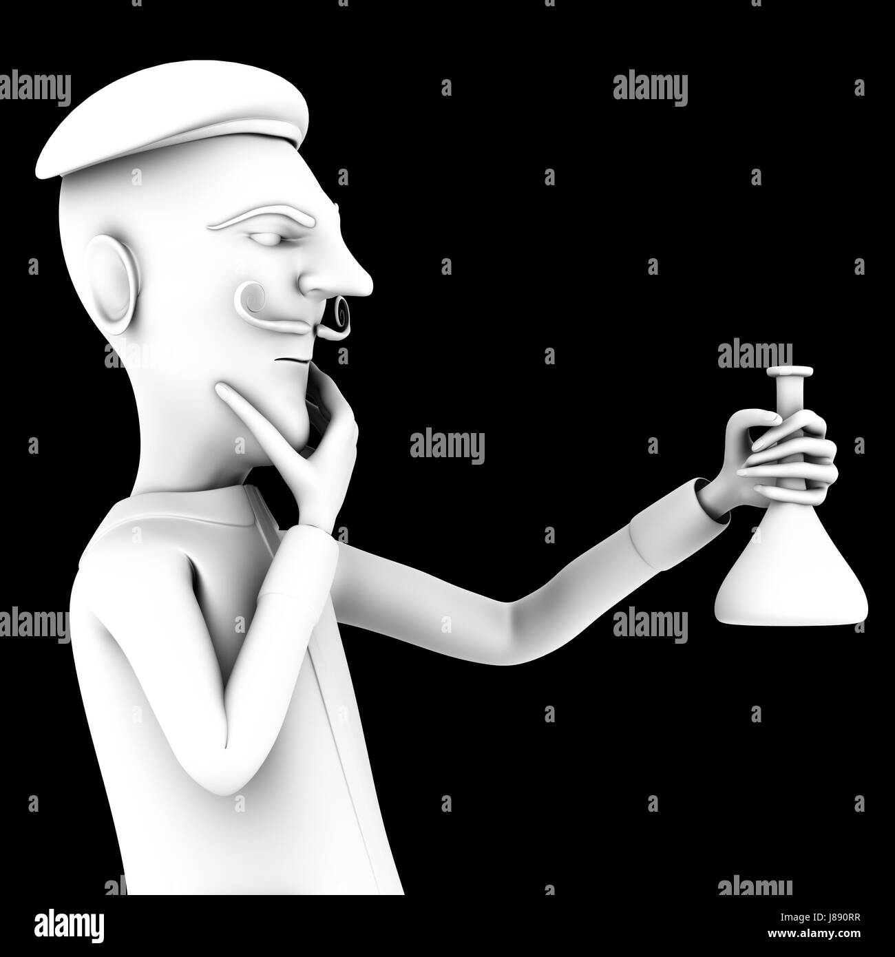 Test thinking Black and White Stock Photos & Images - Alamy