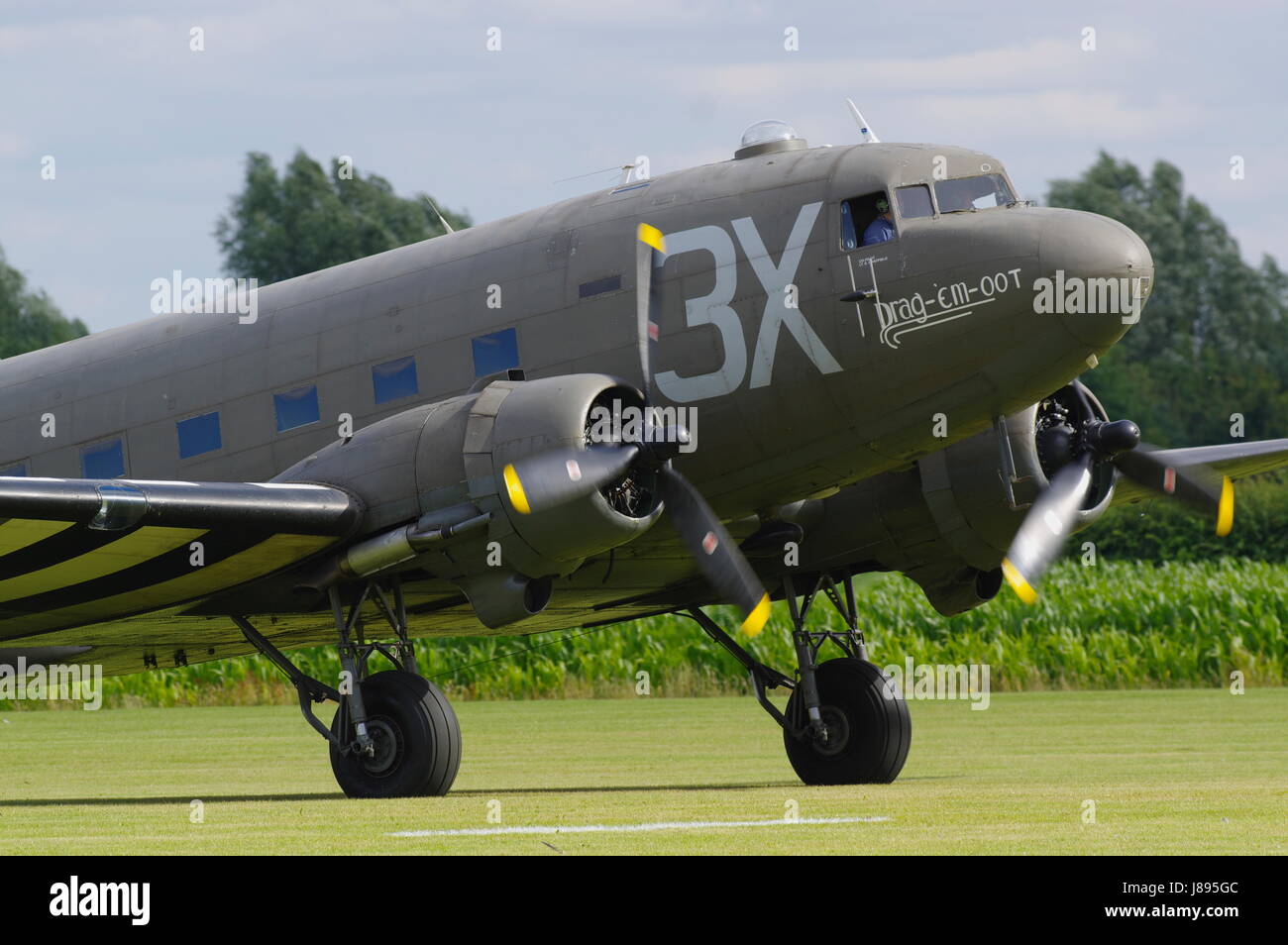 Douglas C-47 Dakota Stock Photo