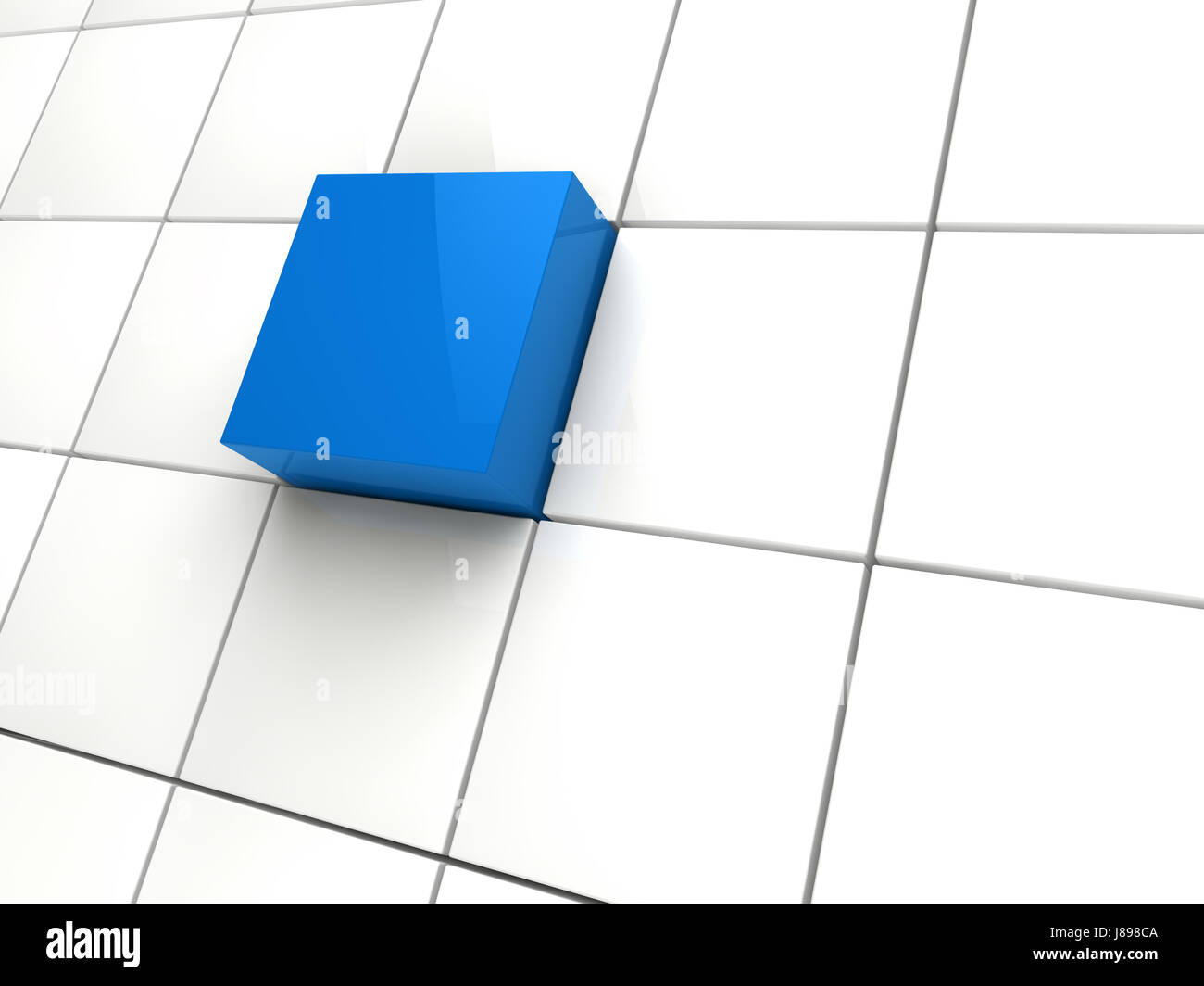 blue, object, single, isolated, colour, model, design, project, concept ...