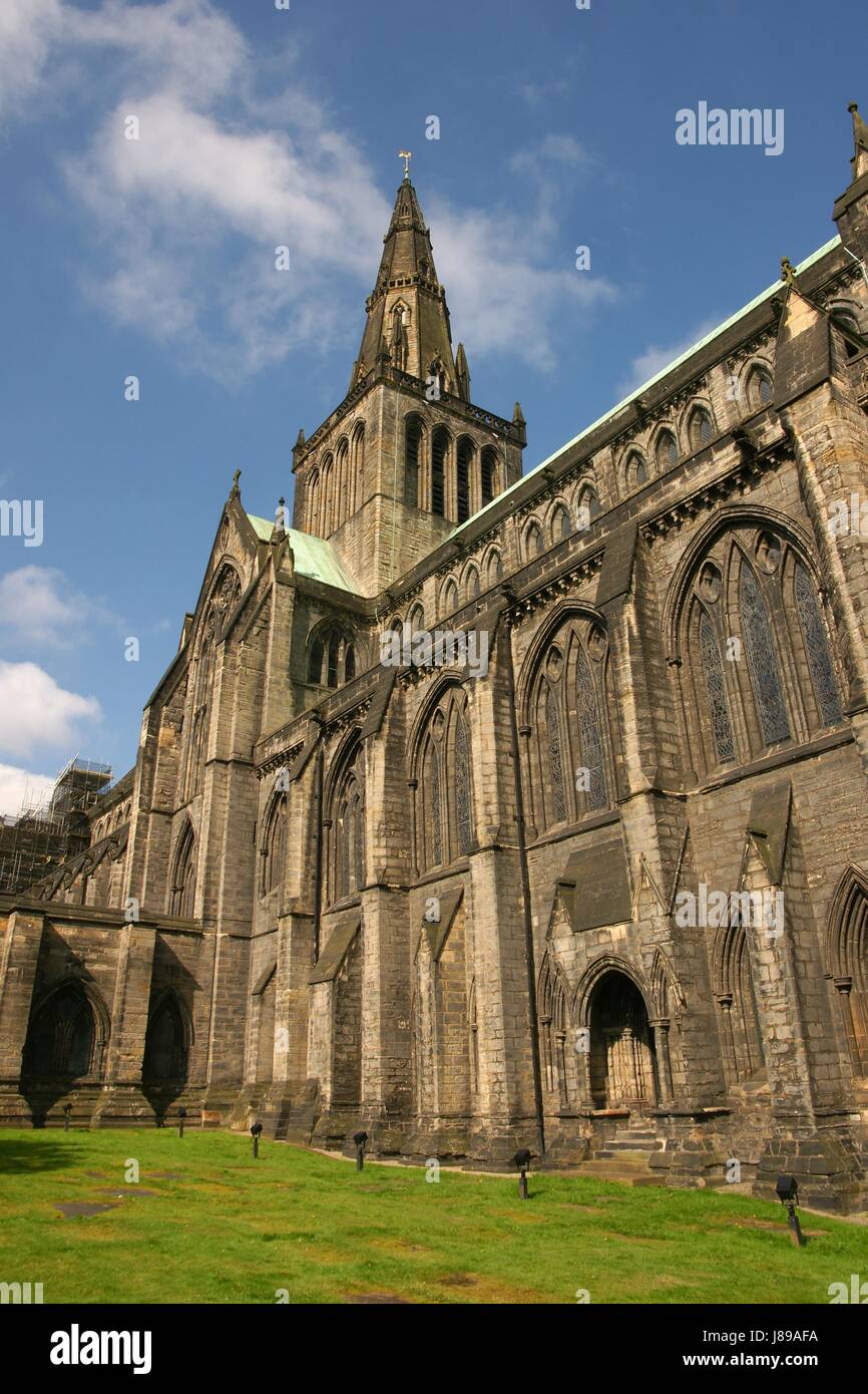 st. mungo's cathedral Stock Photo