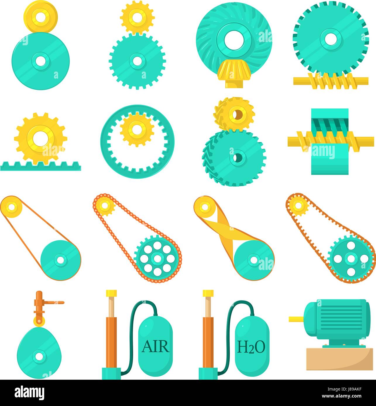 Robot mechanisms and gears hi-res stock photography and images - Alamy