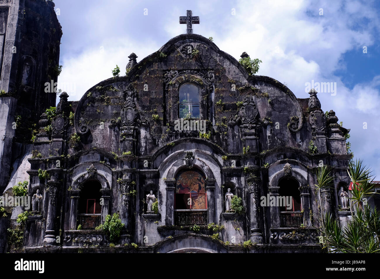 Exterior of the Roman Catholic San Luis Obispo de Tolosa Parish Stock